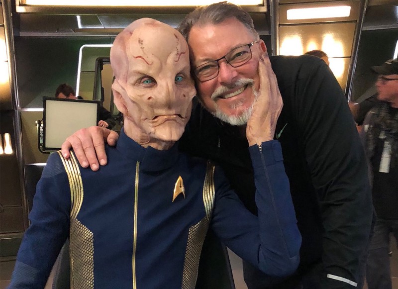 Doug Jones e Jonathan Frakes