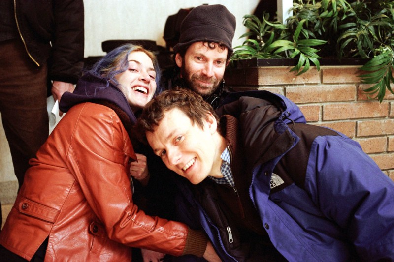 Kate Winslet, Charlie Kaufman e Michel Gondry