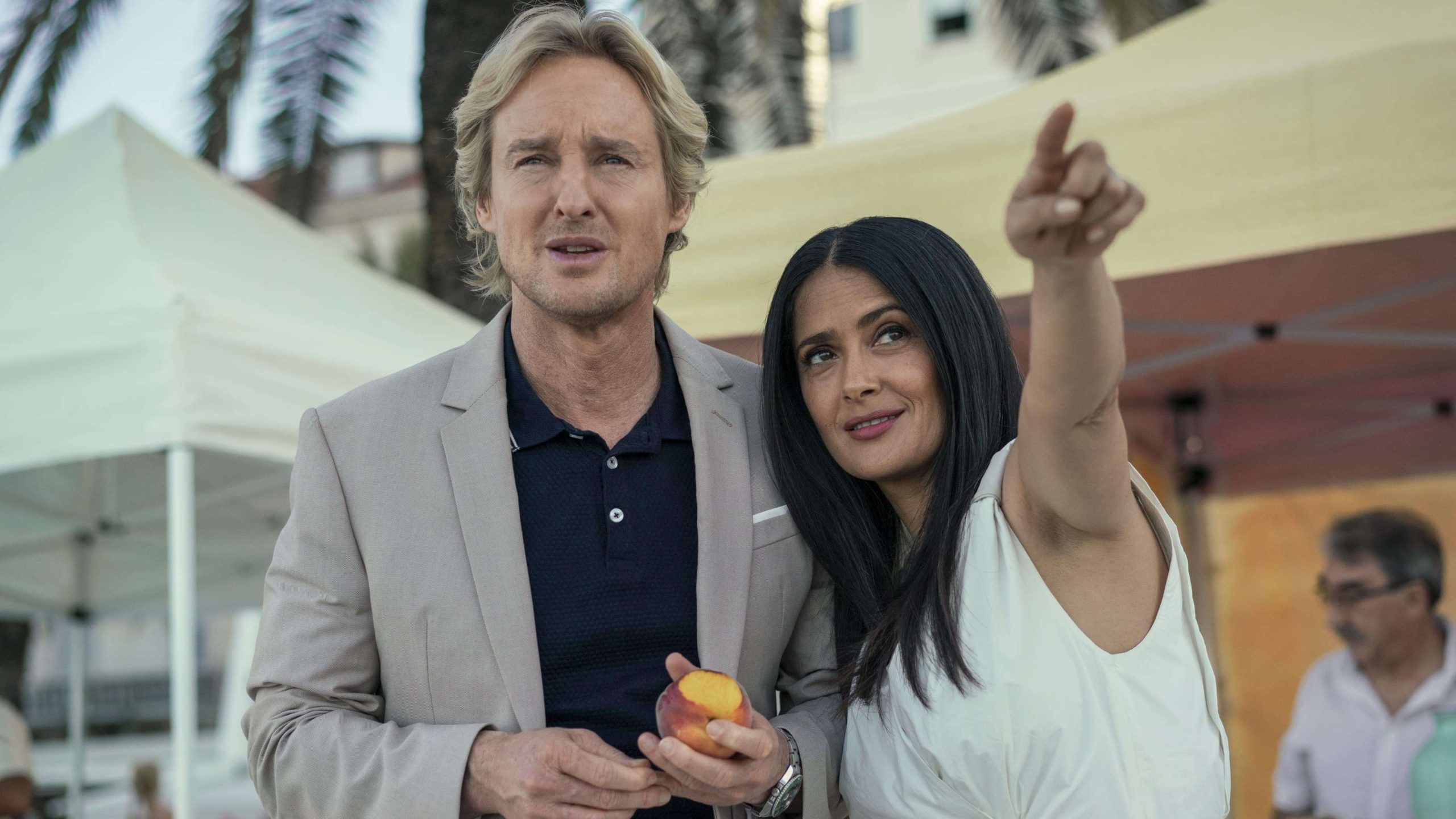 Owen Wilson e Salma Hayek no filme Bliss Em Busca da Felicidade. Disponivel na Amazon Prime Video