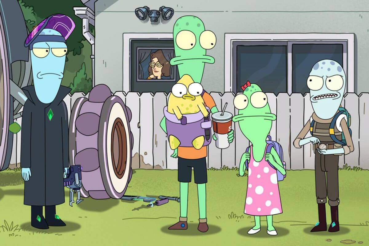 Nova serie do mesmo criador de Rick and Morty, Solar Opposites 