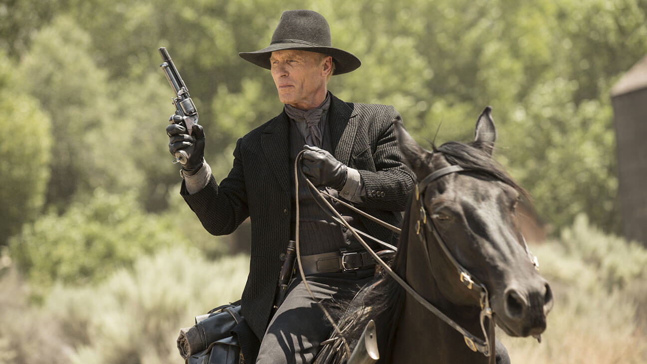 Ator Ed Harris na serie Westworld da HBO