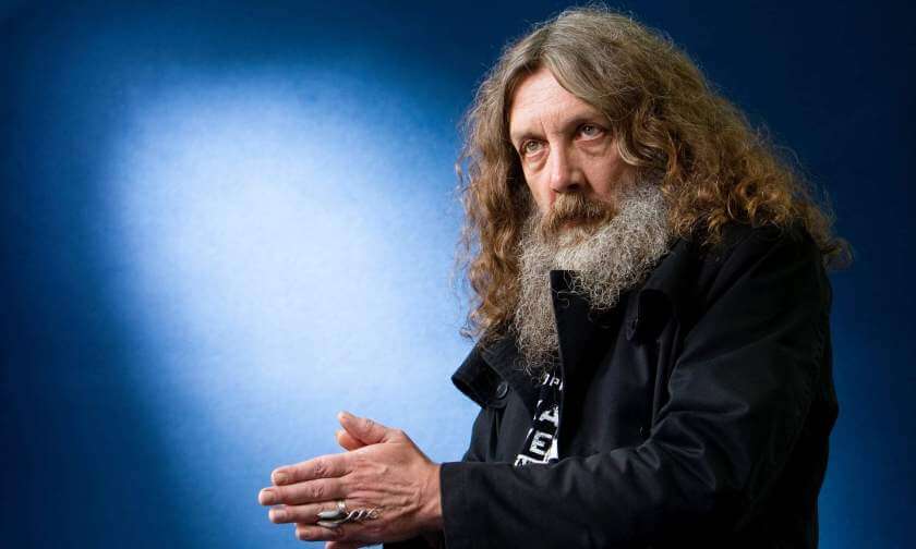 O escritor Alan Moore