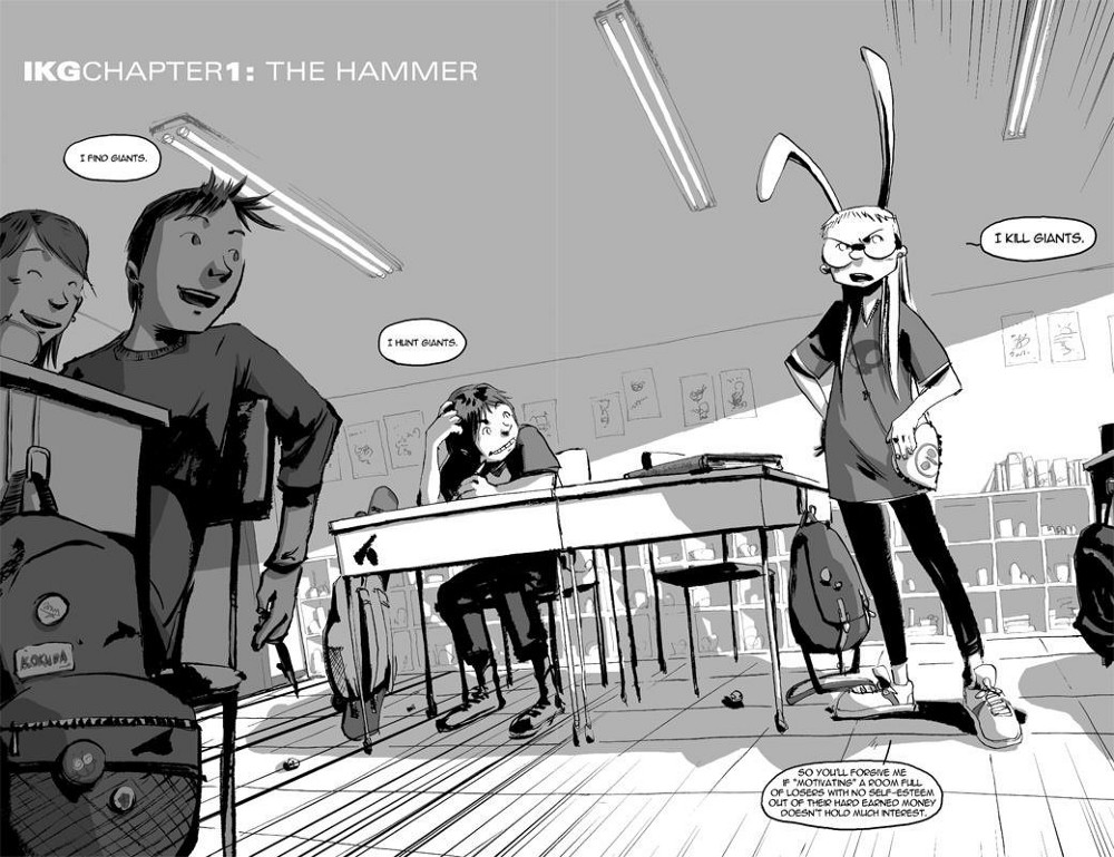 Quadrinho I Kill Giants