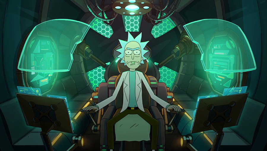 Rick and Morty | The Old Man and The Seat - S04E02